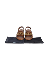 LEATHER SANDALS 37