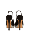 SATIN SLINGBACK SANDALS 37