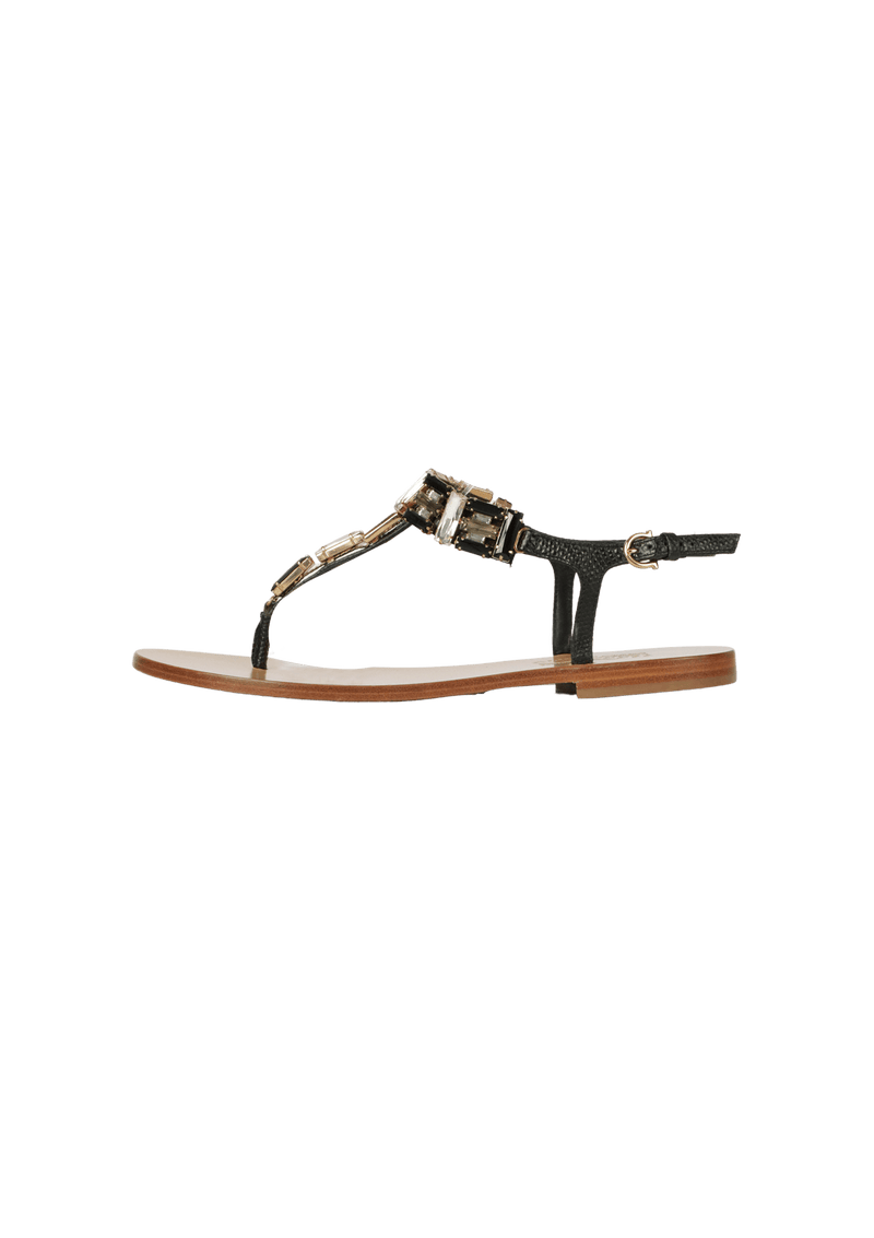 LEATHER SANDALS 35.5