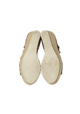 GLYN WEDGE ESPADRILLES 38