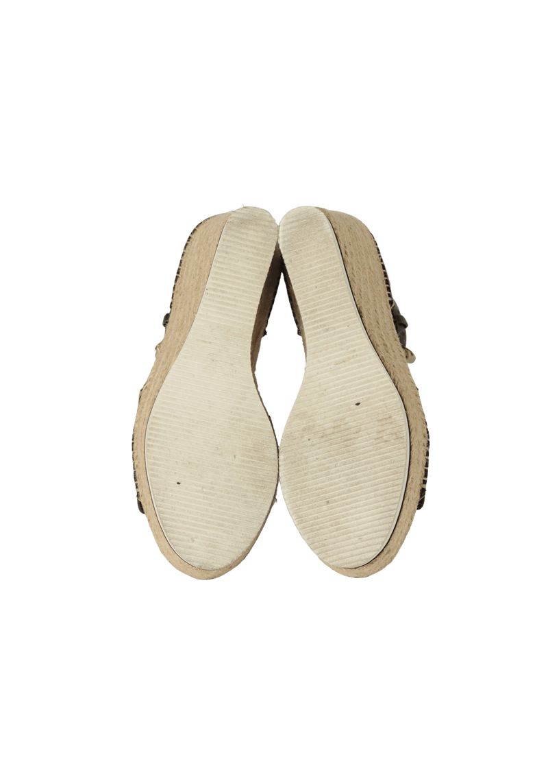 GLYN WEDGE ESPADRILLES 38