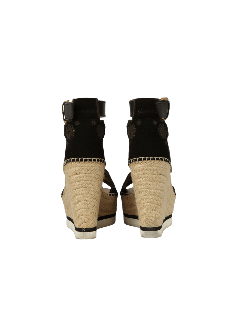 GLYN WEDGE ESPADRILLES 38