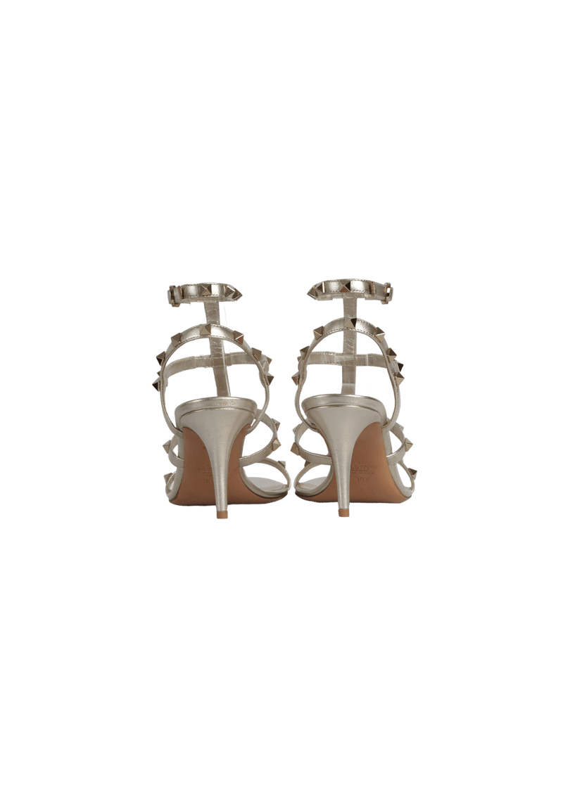 ROCKSTUD CAGE OLIVIA SANDALS 37.5