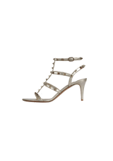 ROCKSTUD CAGE OLIVIA SANDALS 37.5