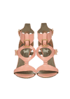 BUCKLE LEATHER SANDALS 37