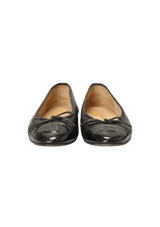 CC CAP TOE BALLET FLATS 36.5