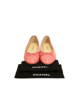 CC CAP TOE BALLET FLATS 37.5