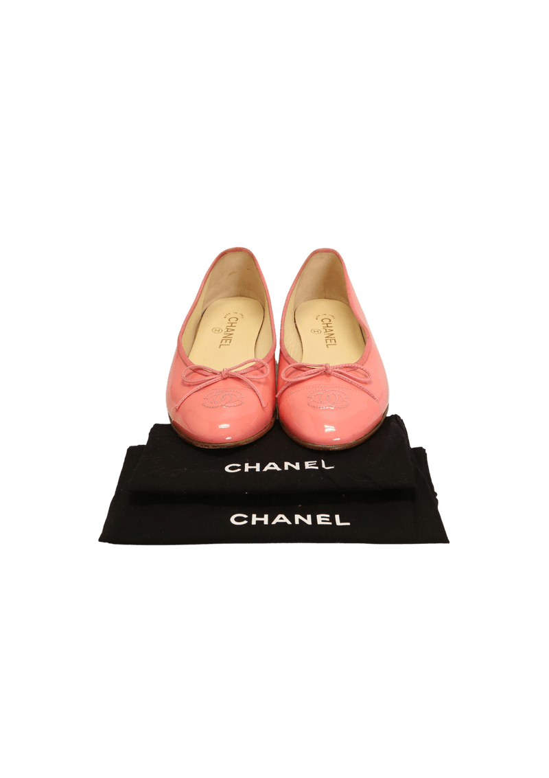 CC CAP TOE BALLET FLATS 37.5