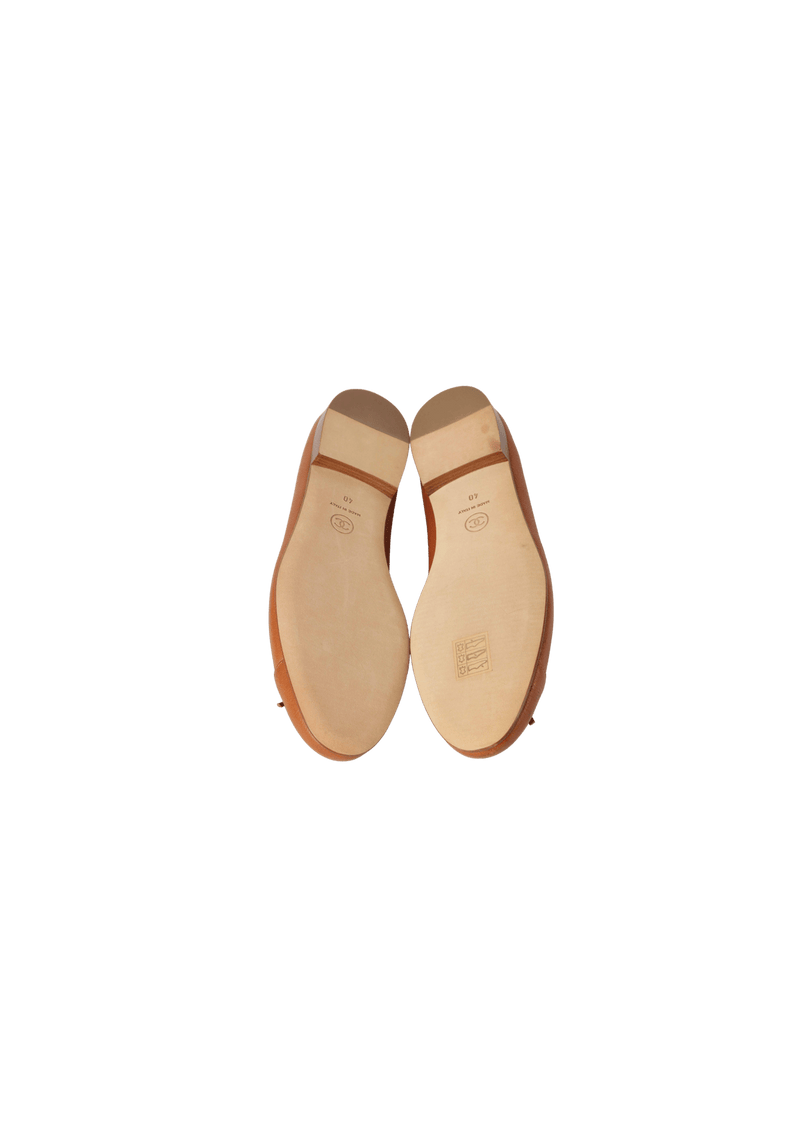 CC CAP TOE BALLET FLATS 38