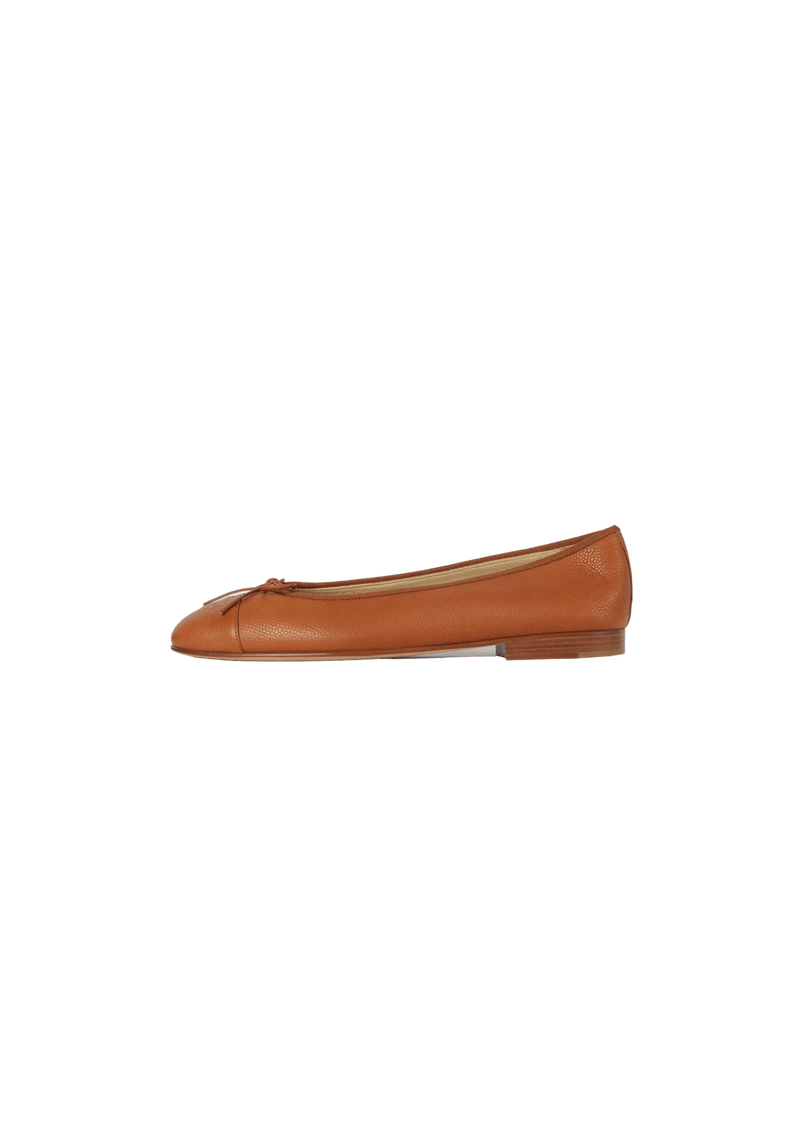 CC CAP TOE BALLET FLATS 38