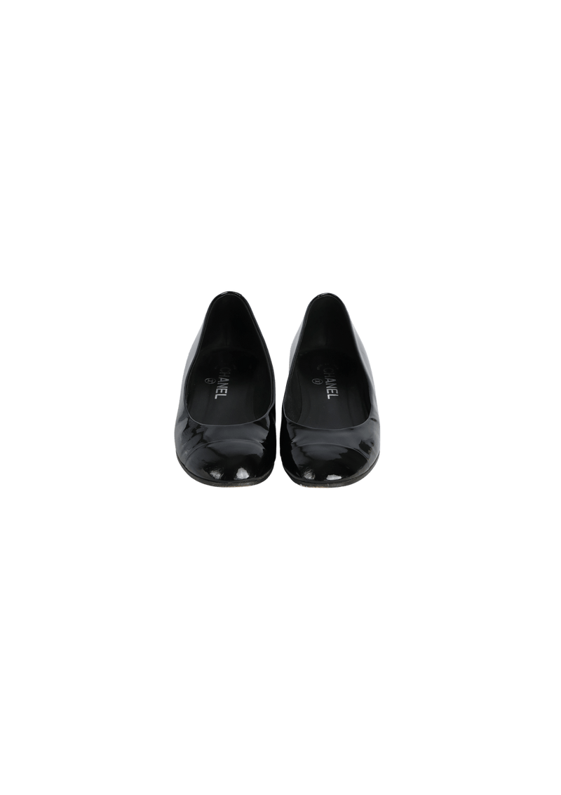 PEARL CAP TOE FLATS 35.5