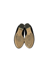 ABSTRACT KITTY VELVET FLATS 38.5