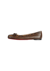 MAMADRAGUE SNAKESKIN FLATS 35.5