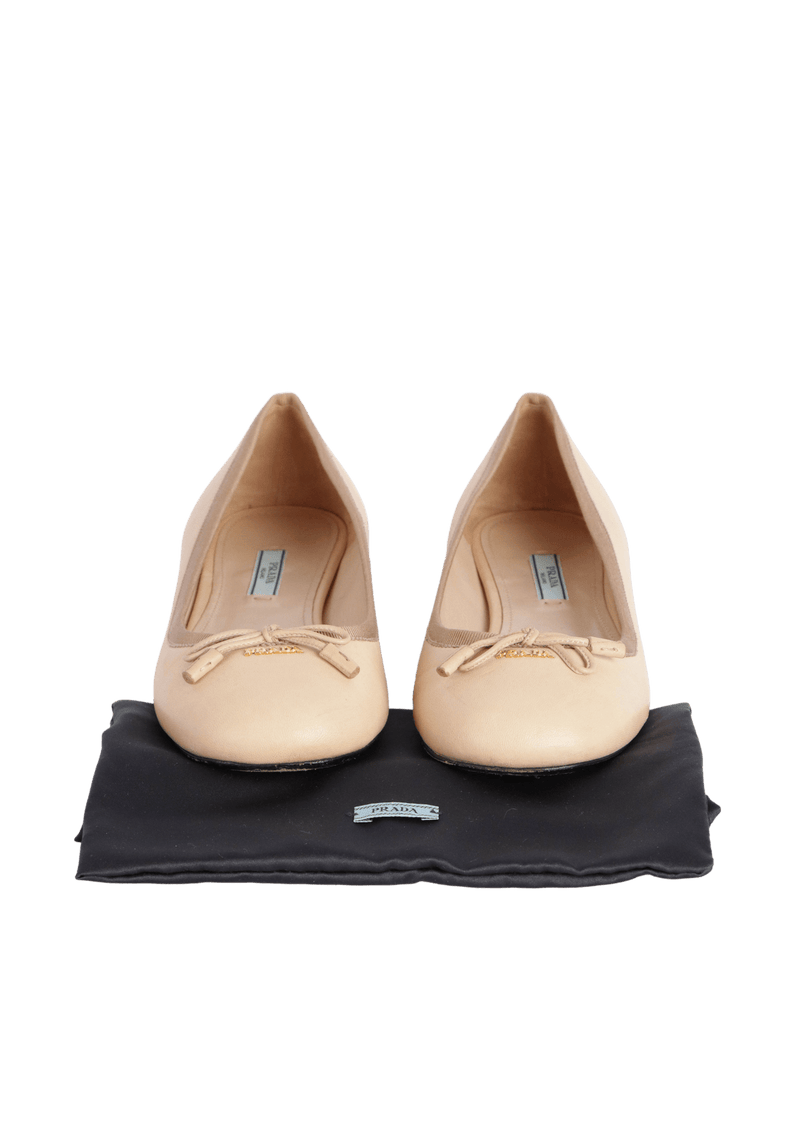 BOW BALLET FLATS 39