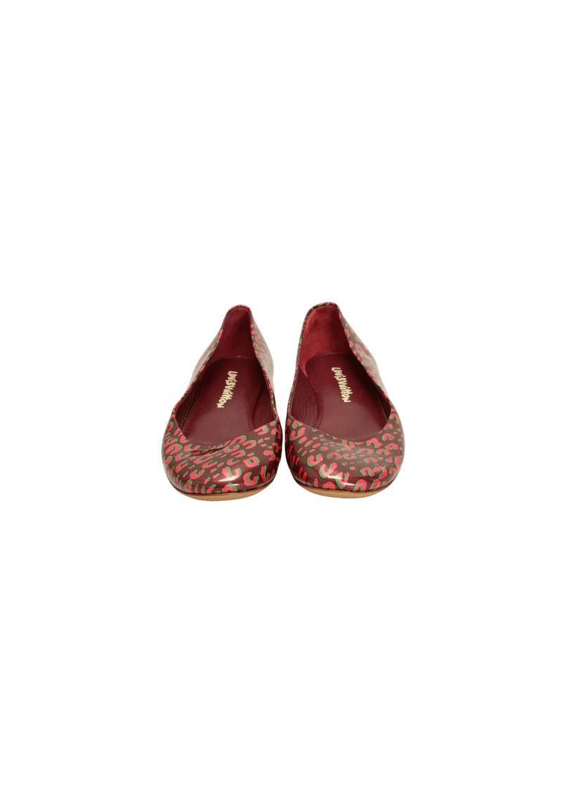 LEOPARD BALLET FLATS 35