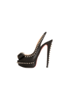 LADY CLOU SPIKES 150 SANDALS 35.5
