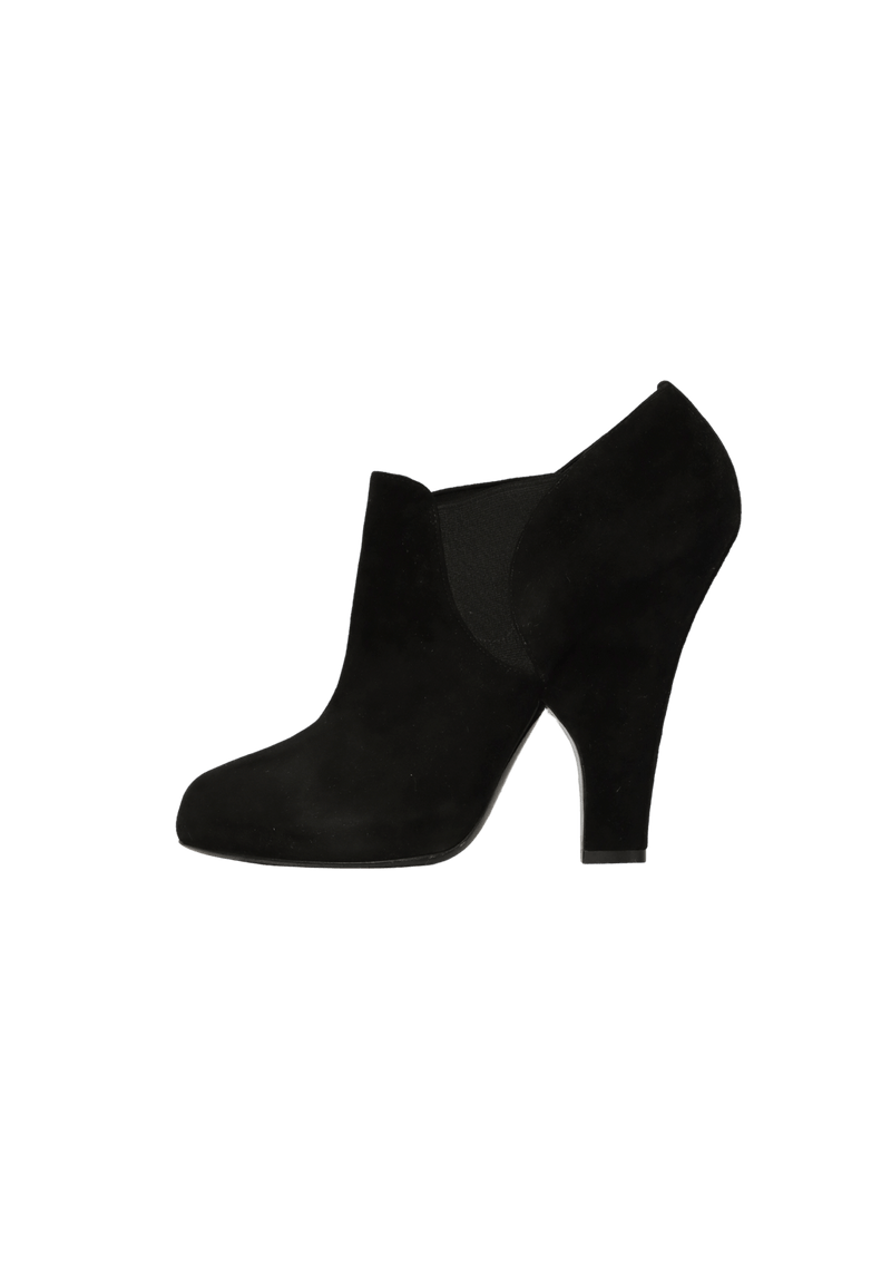 SUEDE ANKLE BOOTS 38