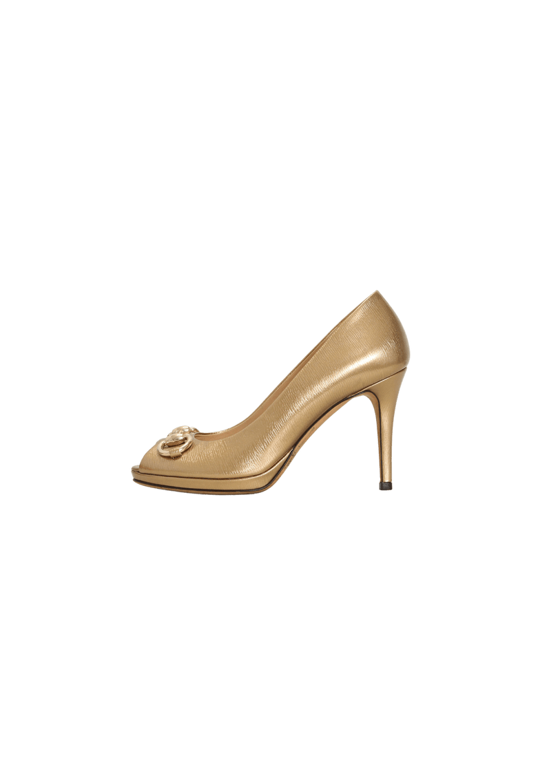 HORSEBIT PEEP TOE 33