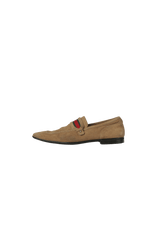 SUEDE WEB LOAFERS 40