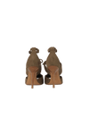 LEATHER LACE UP PUMPS 35