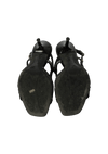 MONOCHROME CANVAS SANDALS 35