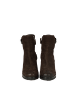 LEATHER BOOTS 37