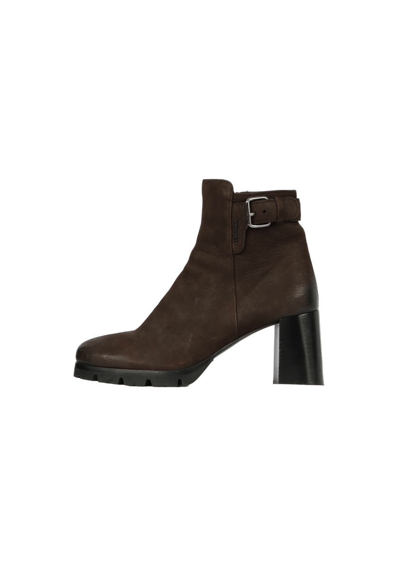 LEATHER BOOTS 37