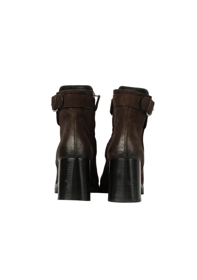 LEATHER BOOTS 37