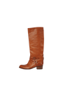 LEATHER BOOTS 38