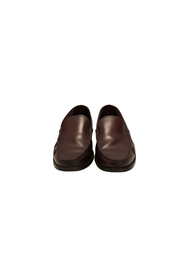 LEATHER LOAFERS 39.5