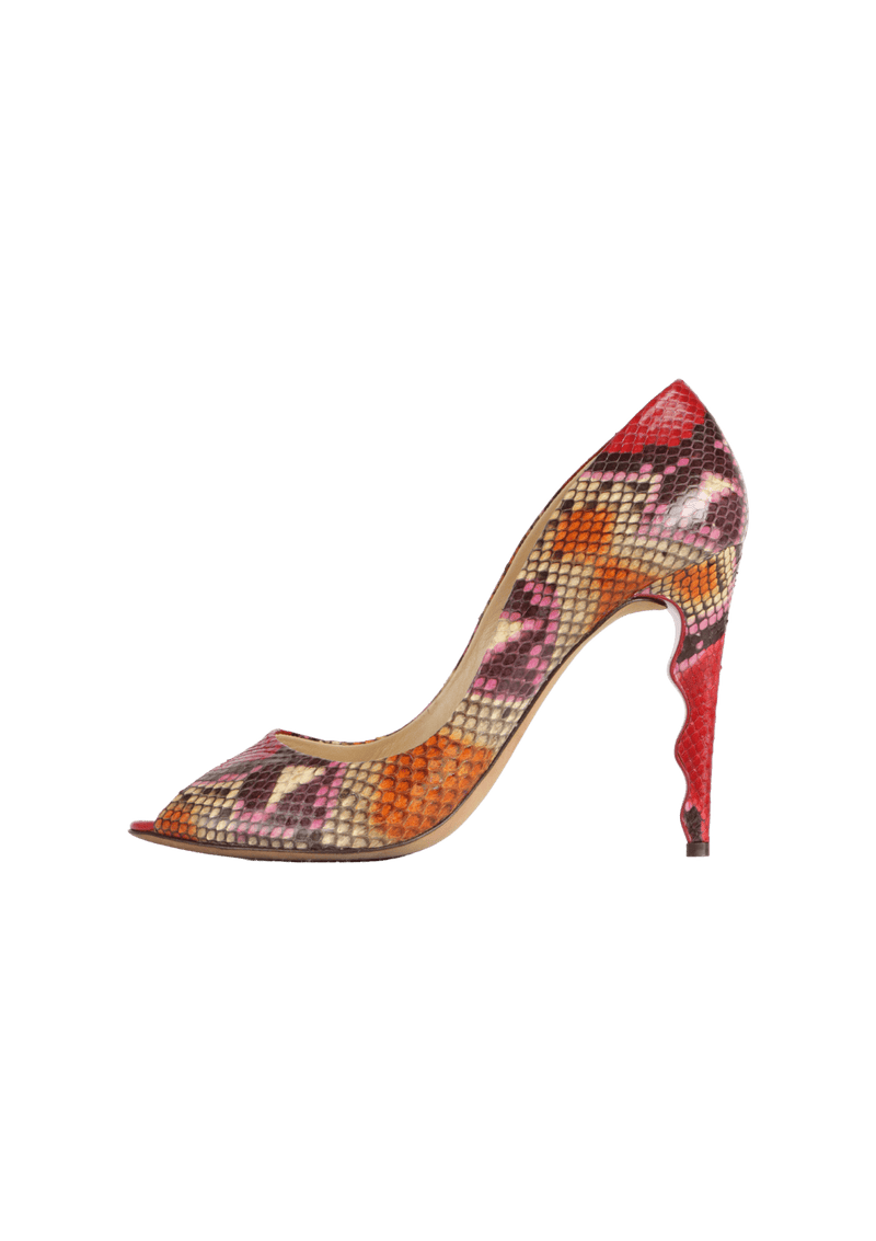 PYTHON PEEP TOE 37.5