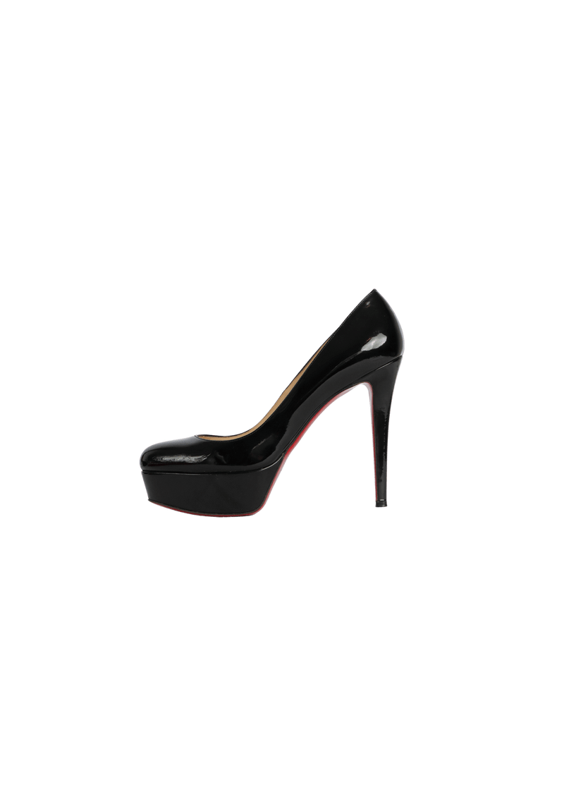 BIANCA 120 PATENT CALF PUMPS 36.5