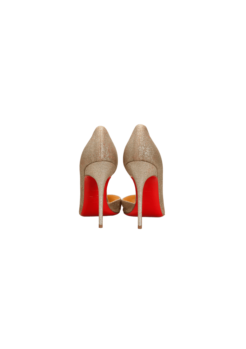 IRIZIA 100 D'ORSAY GLITTER PUMPS 37