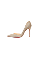 IRIZIA 100 D'ORSAY GLITTER PUMPS 37