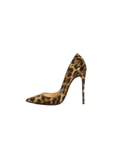 SO KATE LEOPARD 120 PUMPS 34