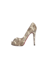 VERY PRIVÉ 120 PYTHON PUMPS 35