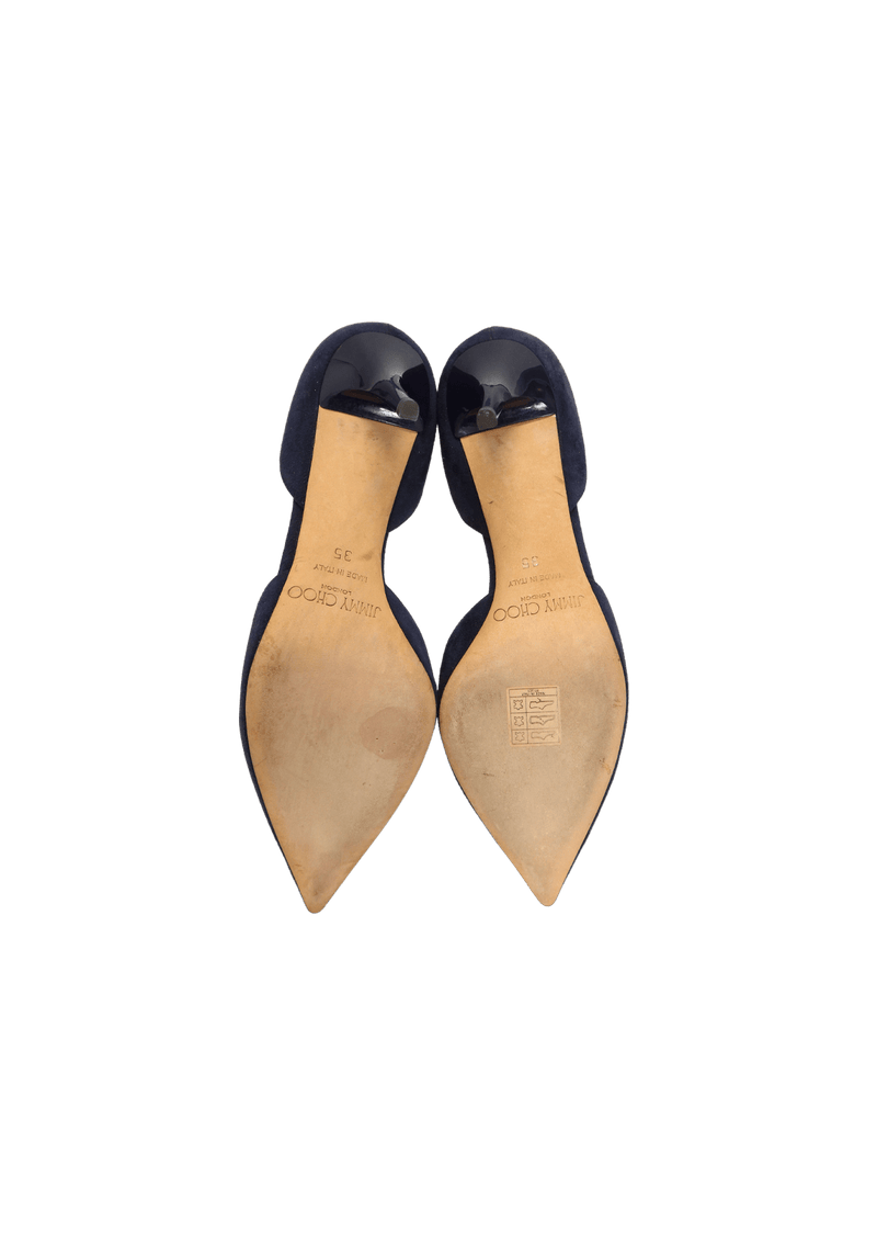 SUEDE PUMPS 33