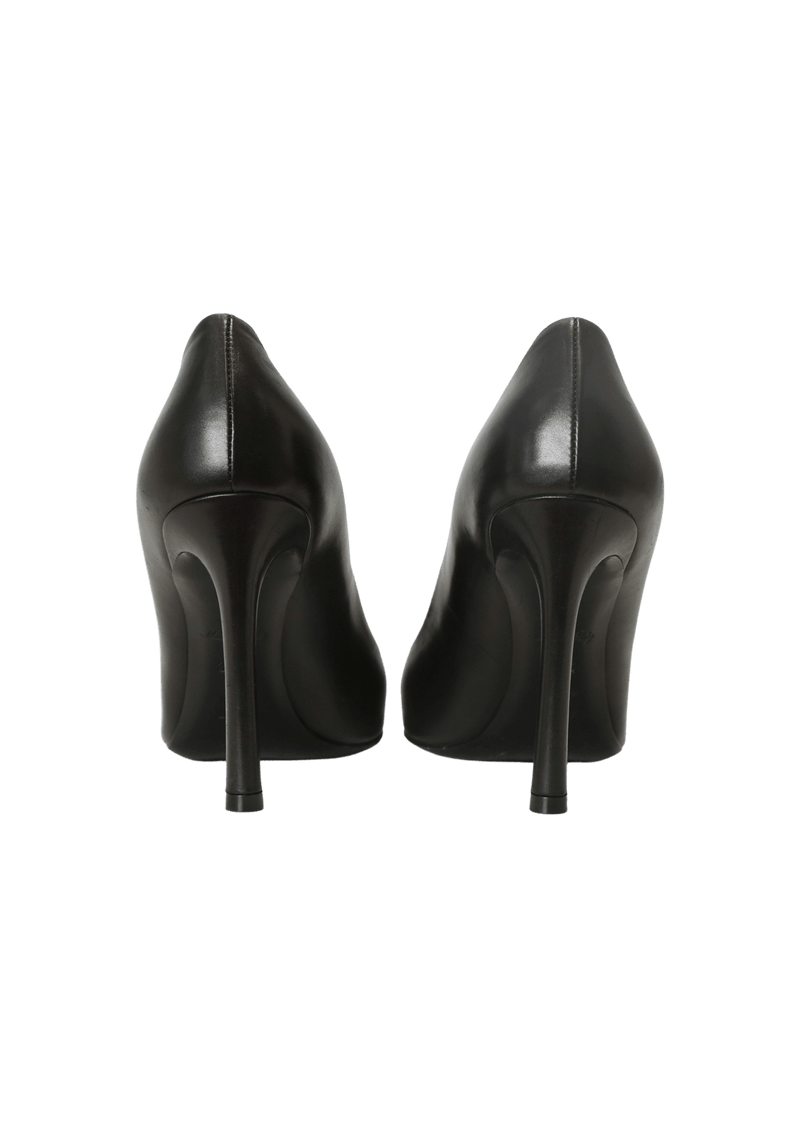 LEATHER PUMPS 36.5