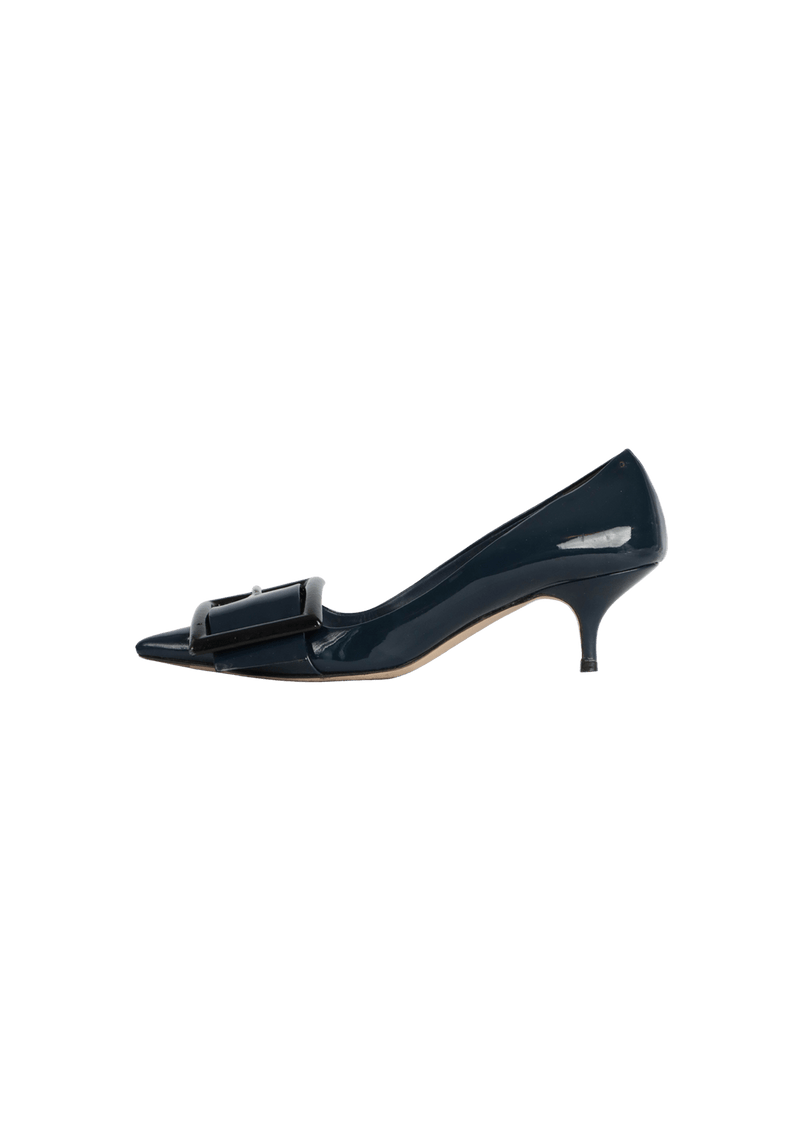 PATENT LEATHER PUMPS 34