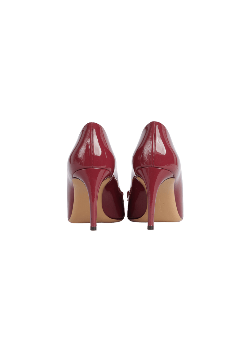 VARA BOW PEEP TOE 39