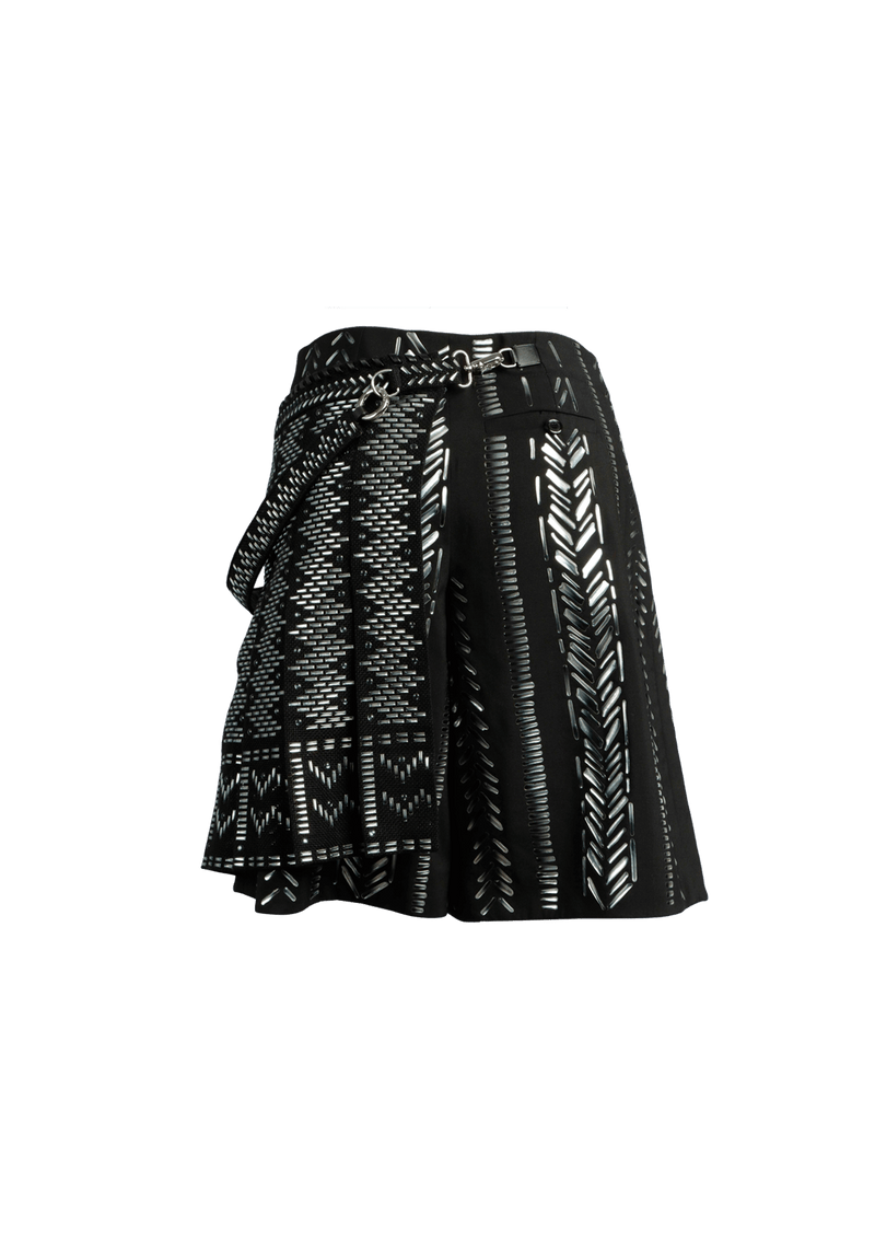 EMBROIDERED LARGE SHORTS 36