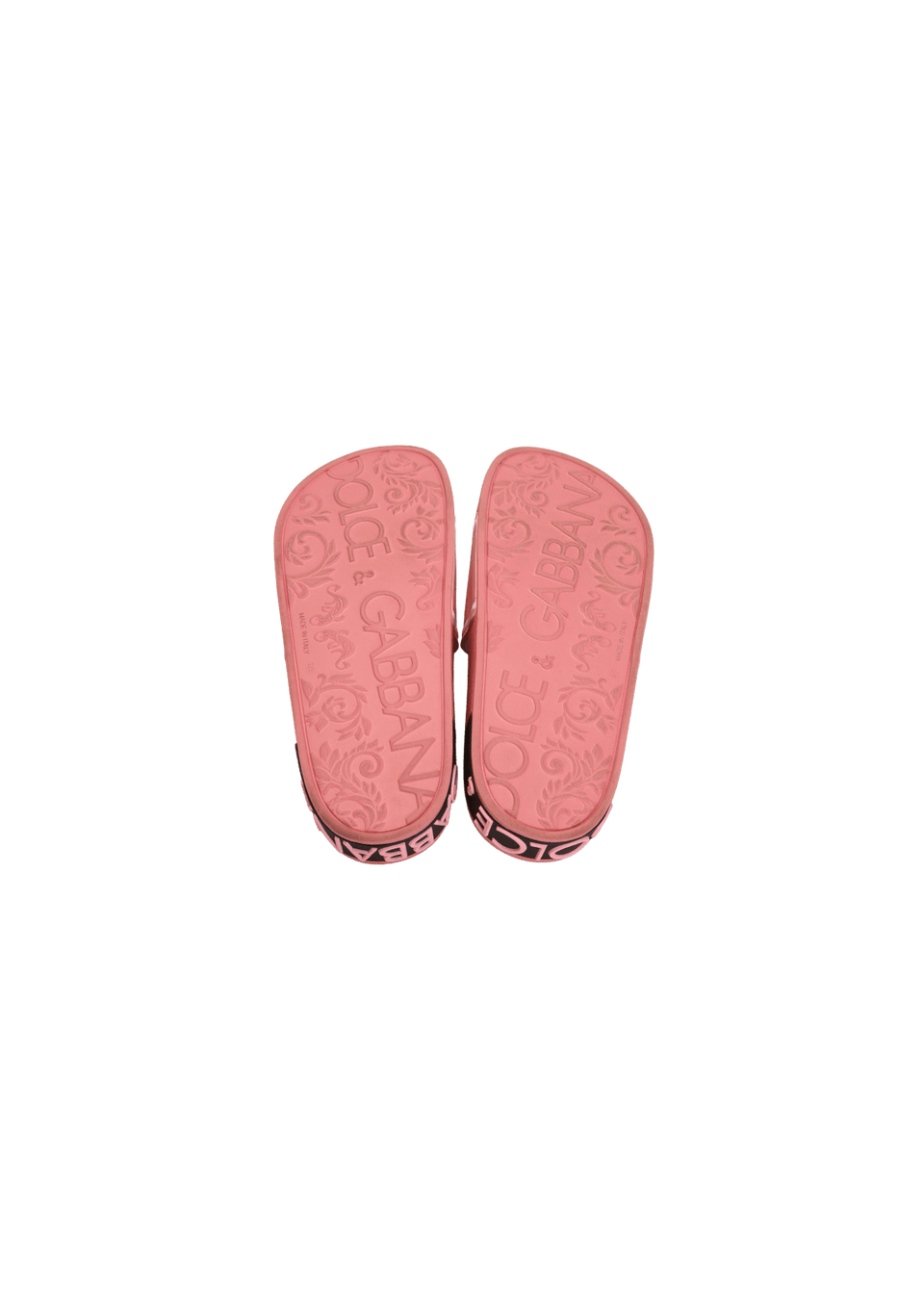 I LOVE D&G FLAT SANDALS 34