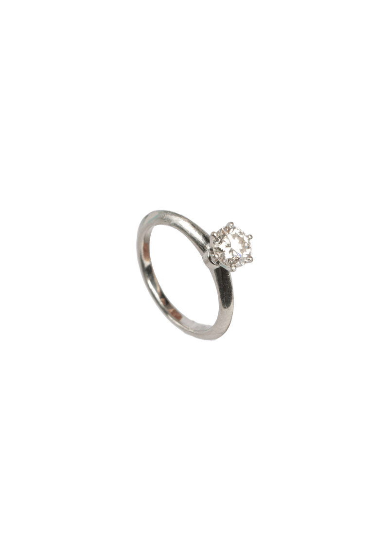 PLATINUM DIAMOND TIFFANY® SETTING ENGAGEMENT RING 0.73CT