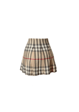 HAYMARKET CHECK MINI SKIRT 36