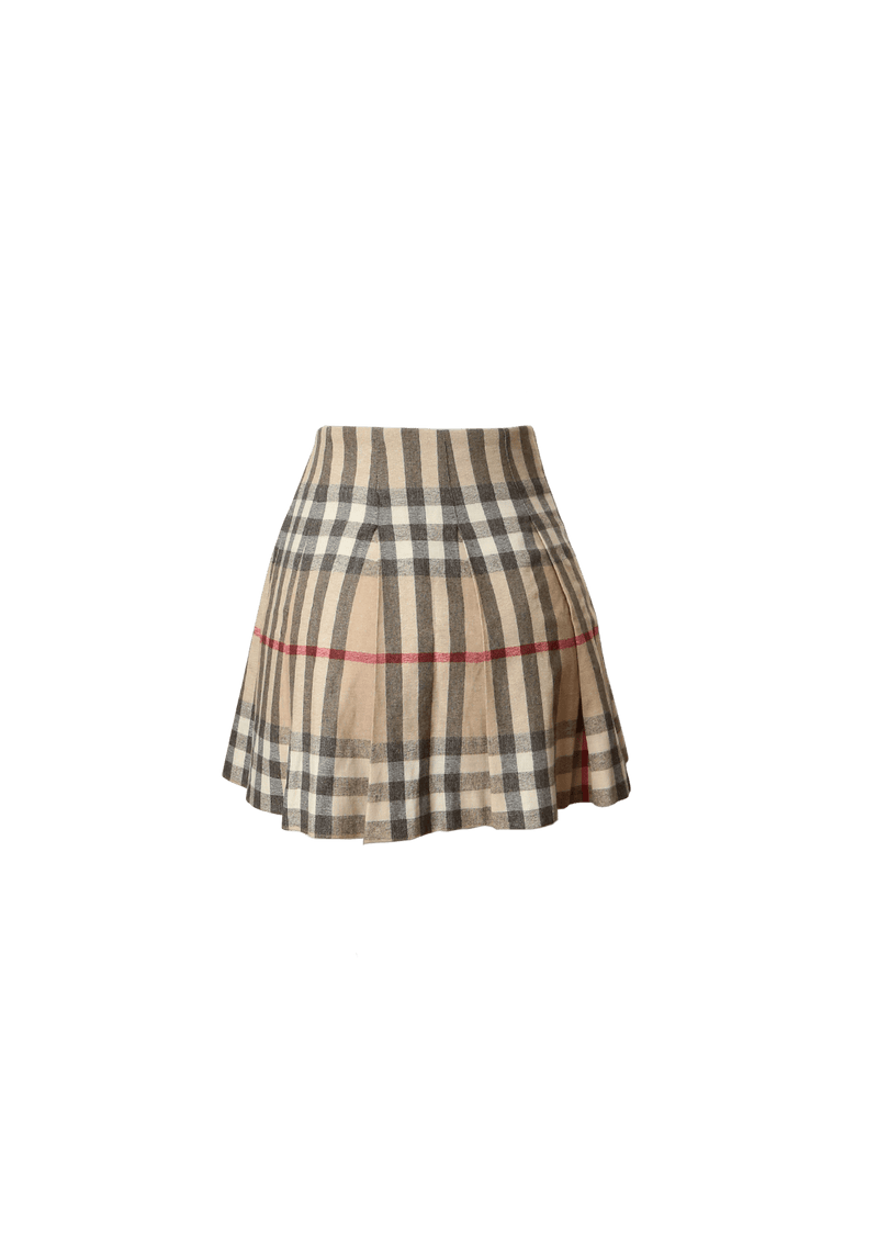 HAYMARKET CHECK MINI SKIRT 36