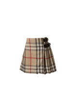 HAYMARKET CHECK MINI SKIRT 36