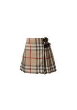 HAYMARKET CHECK MINI SKIRT 36