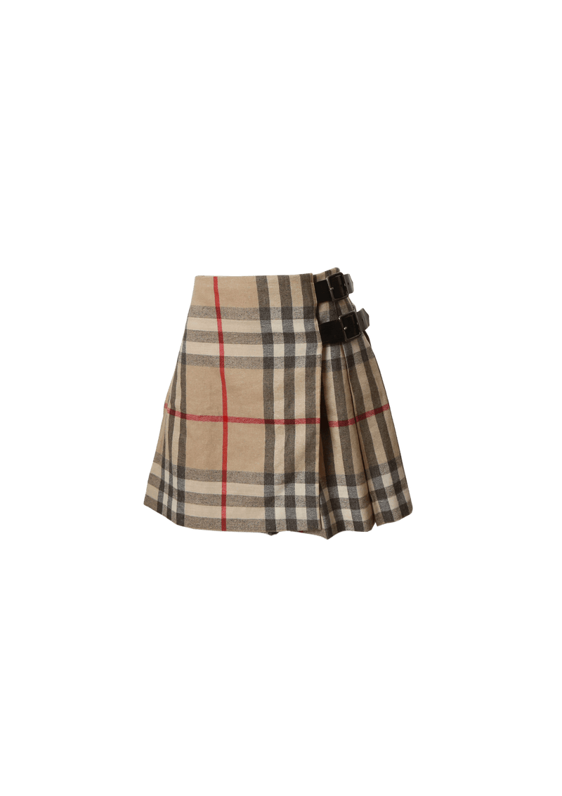 HAYMARKET CHECK MINI SKIRT 36