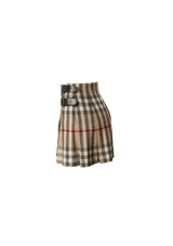 HAYMARKET CHECK MINI SKIRT 36