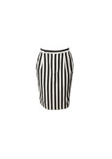 STRIPED MIDI SKIRT 34